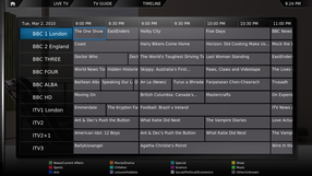 Enjoy a TV guide within XBMC.